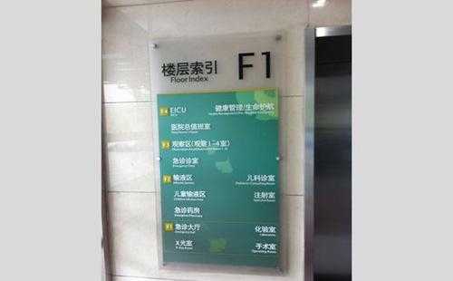 醫院標識牌設計的四大要點，你知道嗎？